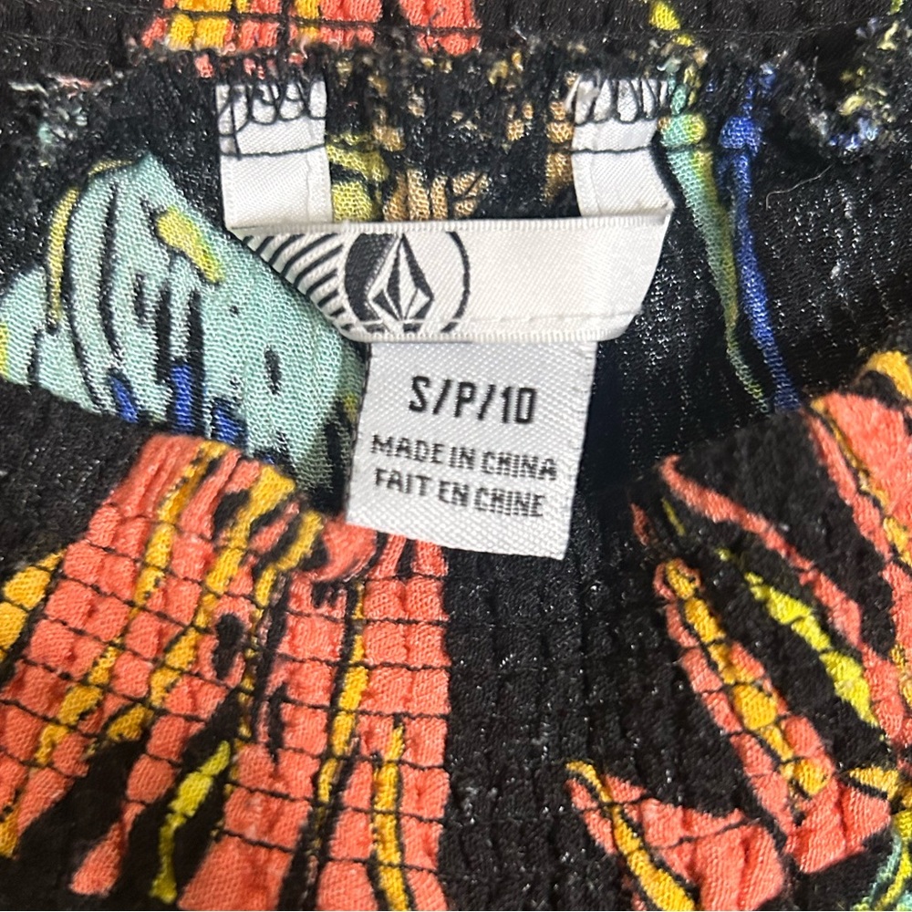 Volcom Bondi Black Print Pants - Picture 10 of 11
